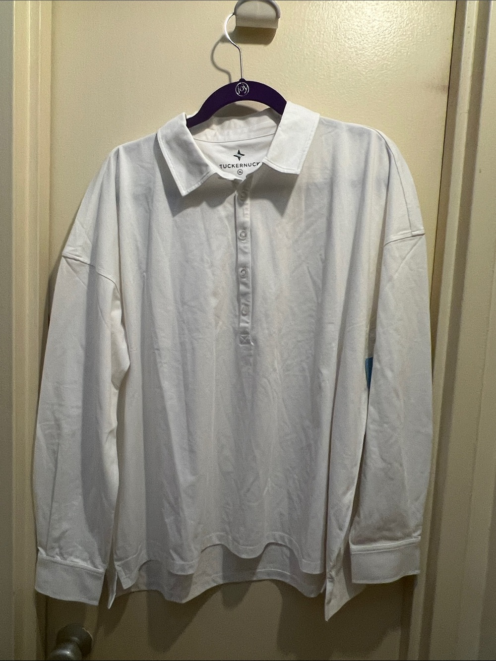 Tuckernuck women’s White cool tech blouse